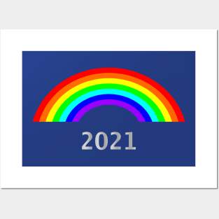 Rainbow 2021 Posters and Art